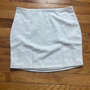 Mini Skirt White